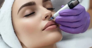 Women receiving Microneedling Treatment in Costa Mesa, CA